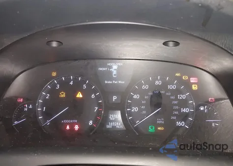 2010 Lexus Ls 460 from USA, damaged, VIN JTHCL5EF8A5005948